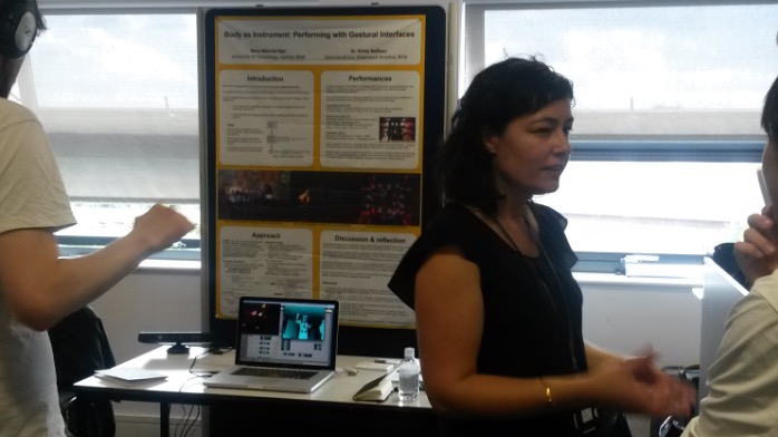 Poster and demo session with Gestate system at NIME